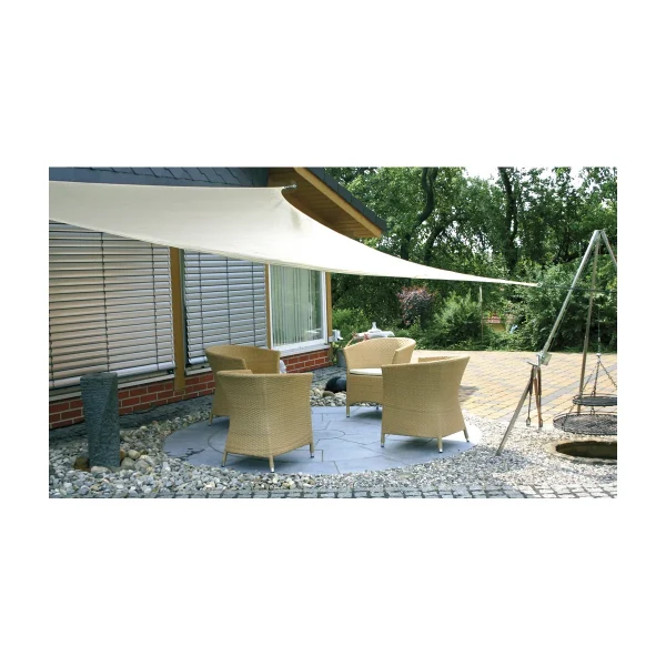 Voile d'ombrage 3,6 x 3,6 x 3,6 m beige — Jouets éducatifs Eduplay