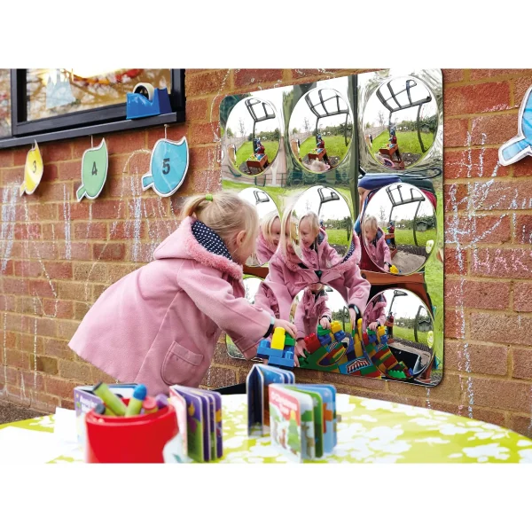 Miroir Convex 9 grand — Eduplay Jouet pédagogique Crèche
