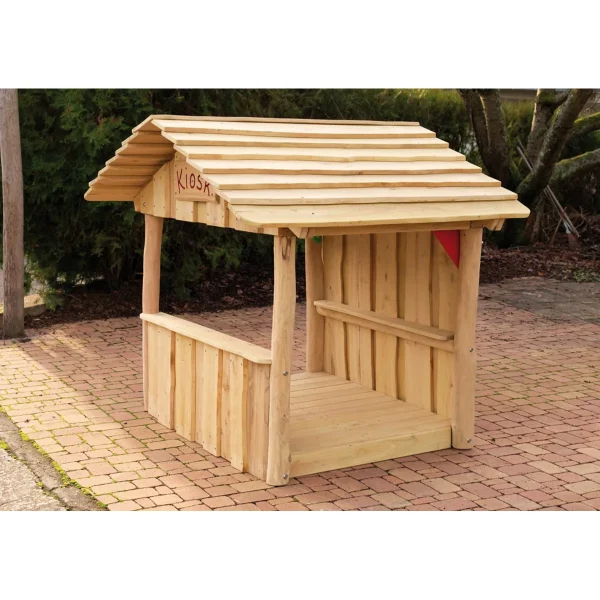 Maison de jeu Kiosque — Kiki-Ena Matériel créatif Bois naturel