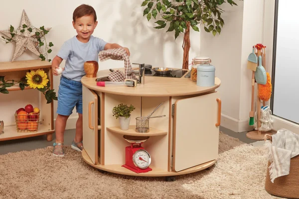 Cuisine de jeu pour crèche & maternelle à partir de 18 mois — Jouet éducatif Millhouse École