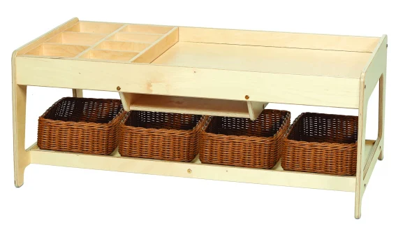 Table de jeu avec 4 paniers — Millhouse Jeu Éducatif École