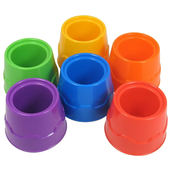 Gobelets Stables Set de 6 — Eduplay jouet pédagogique Maternelle