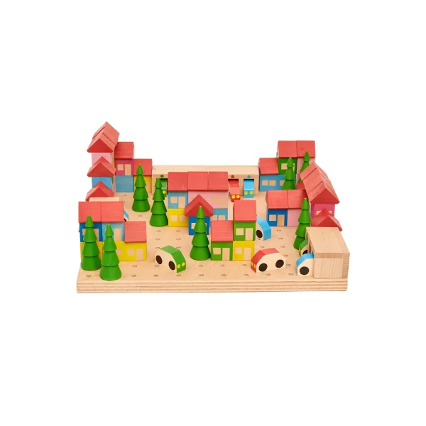 Briques de construction Ville 89 pièces — Eduplay jouet éducatif