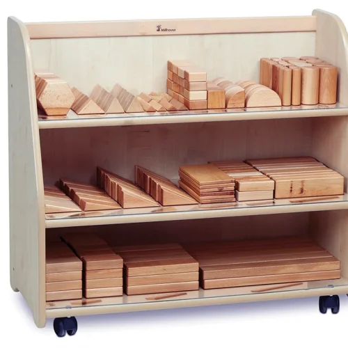 Ensemble de construction STEM avec unité de rangement et organisateur — Millhouse jeu d'apprentissage École