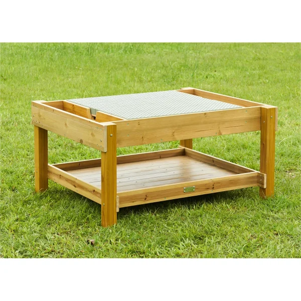 Table de jeu STEM pour extérieur — Kiki-Ena Matériel créatif Bois naturel