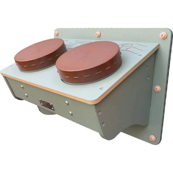 Mur STEM Batterie percussive — Kiki-Ena Matériel créatif Bois naturel