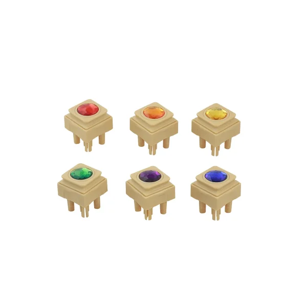 Accessoires Mur STEM 72 Blocs Cristal — Kiki-Ena Matériaux de bricolage Bois naturel