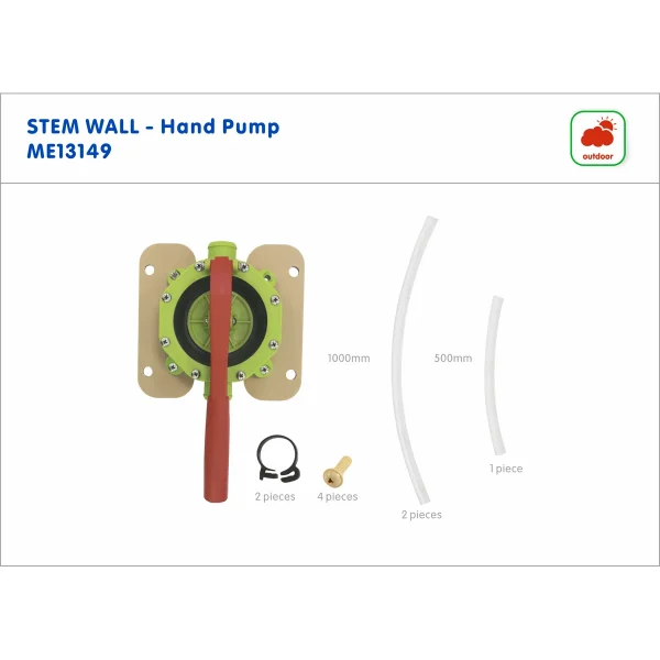 Accessoires Mur STEM Pompe à Eau — Kiki-Ena Matériaux de bricolage Bois naturel