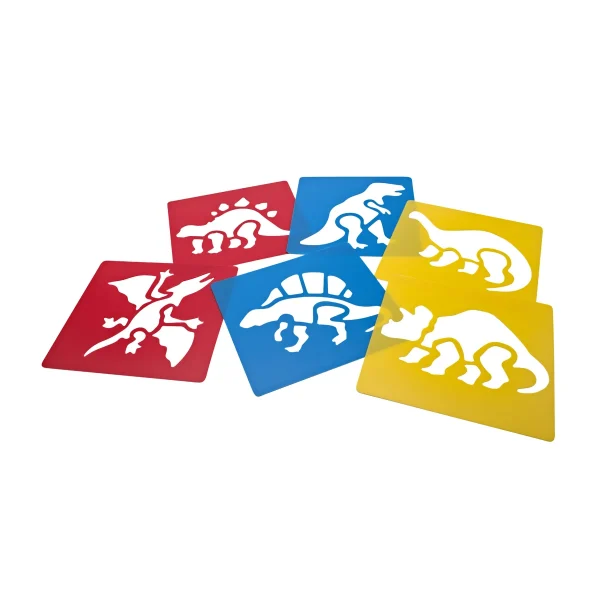 Pochoir Dinosaures — Jouet pédagogique Eduplay maternelle