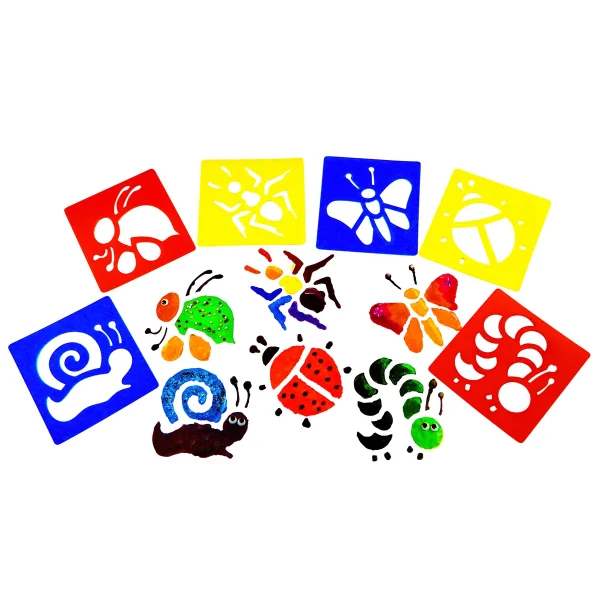 Pochoir Insectes — Jouet pédagogique Eduplay maternelle