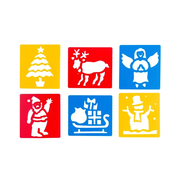 Pochoir Noël — Eduplay jouet pédagogique maternelle
