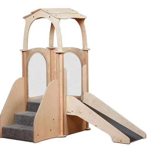 Step 'n' Slide Salle de Jeux (avec toit) — Millhouse Jeux Éducatifs École