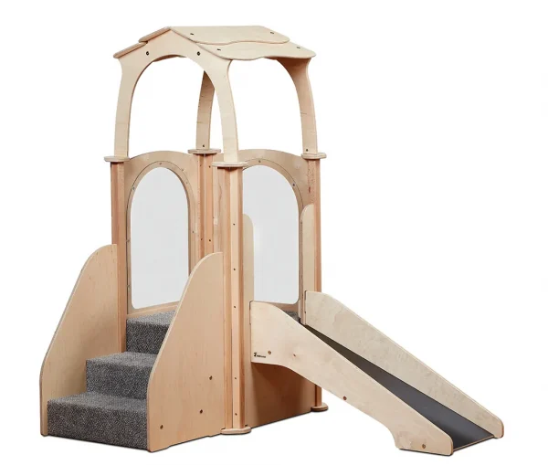 Step 'n' Slide Salle de Jeux (avec toit) — Millhouse Jeux Éducatifs École