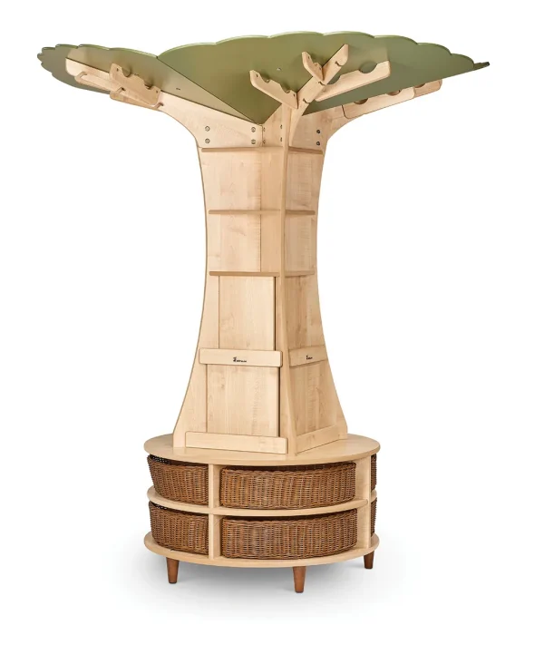 Arbre à histoires avec paniers de rangement — Millhouse jeu éducatif École