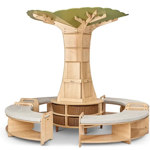 Set Arbre à histoires jeu et rangement — Millhouse jeu éducatif École
