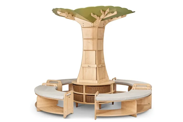 Set Arbre à histoires jeu et rangement — Millhouse jeu éducatif École