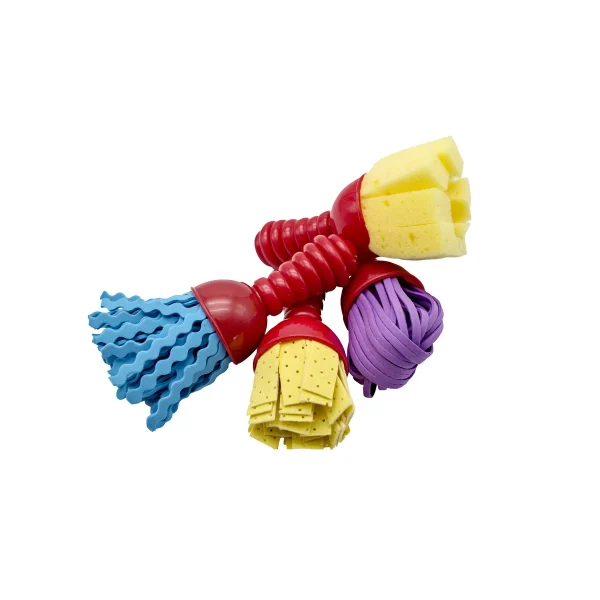 Ensemble de baguettes magiques texture 4 pièces n° 2 — Jouet pédagogique Eduplay maternelle