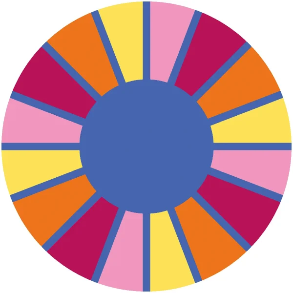 Tapis Segment rond 200 cm — Eduplay Jouet pédagogique Crèche