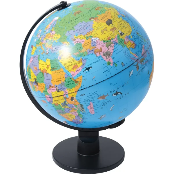 Globe animal 30 cm — Eduplay jouet pédagogique pour la maternelle