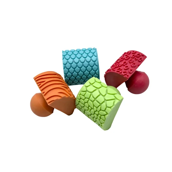 Tampon Basculant Peaux d'Animaux Set de 4 — Eduplay jouet pédagogique Maternelle
