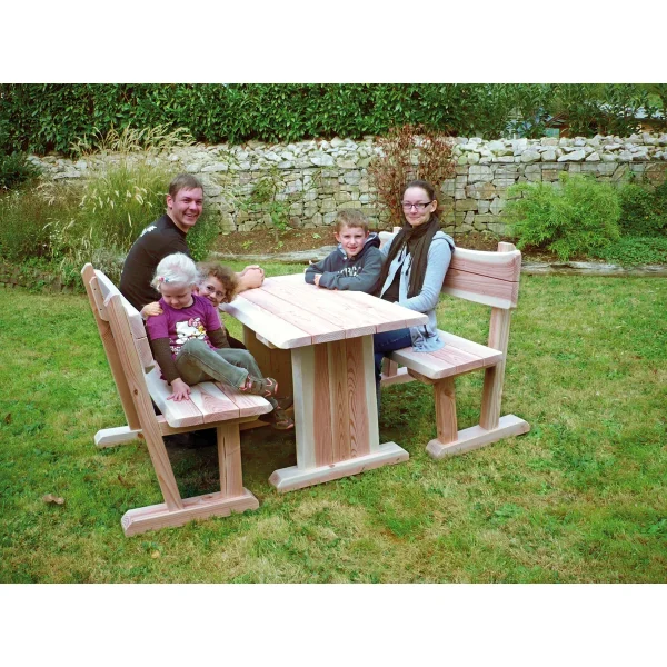 Table pour adultes en Sapin Douglas — Kiki-Ena Matériel créatif Bois naturel