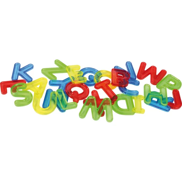 Lettres transparentes 26 pièces — Jouet éducatif Eduplay pour la maternelle