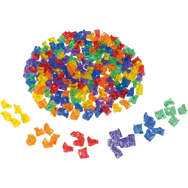 Pierres transparentes 180 pièces — Jouet éducatif Eduplay pour la maternelle