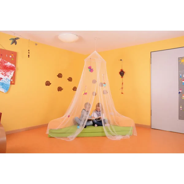 Voile des rêves blanc ignifugé — Eduplay Jouet pédagogique Crèche