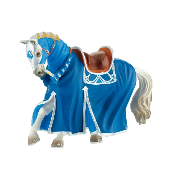 Figurine Cheval de Tournoi Bleu — Jouet éducatif Eduplay