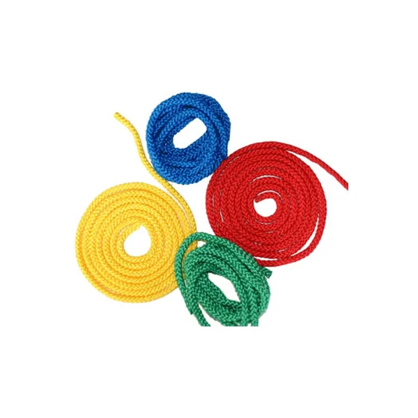 Cordes multicolores assorties 2,5 m - ensemble de 4 — Jouet pédagogique Eduplay crèche