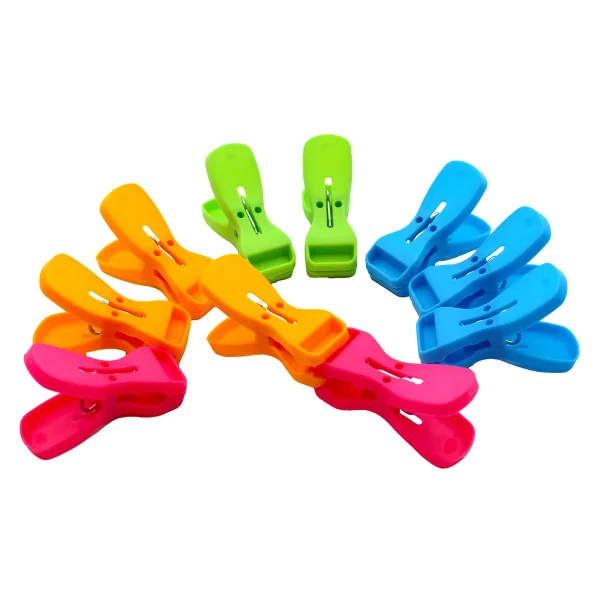 Pinces universelles Plastique Lot de 10 — Eduplay Jouet pédagogique Crèche
