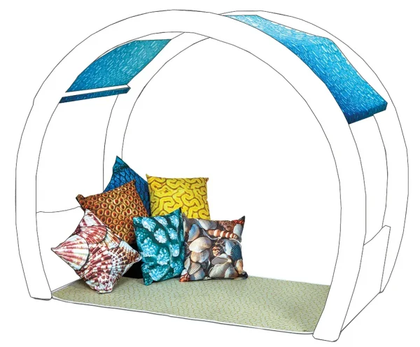 Ensemble d'accessoires Aquatique - Grand Cosy Cove