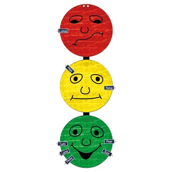 Feu tricolore de comportement — Eduplay jouet pédagogique maternelle