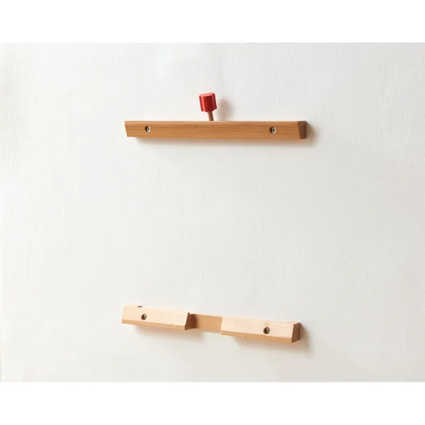 Kit de montage éléments muraux 2 barres — Kiki-Ena Matériel créatif Bois naturel