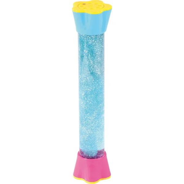Tube à eau paillettes bleu — Eduplay jouet éducatif maternelle