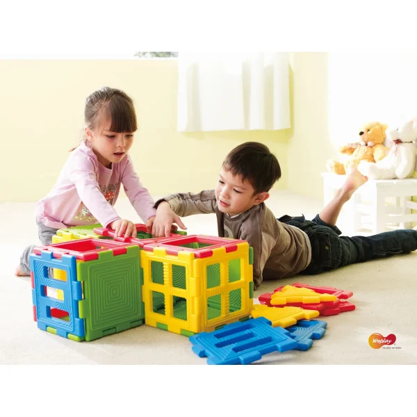 We-Blocks Mini 28 pièces — Kiki-Ena Matériel de Bricolage Bois Naturel