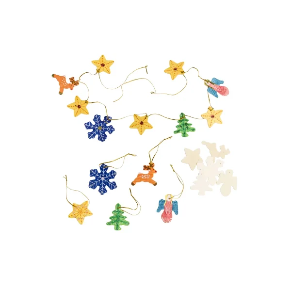 Décoration Noël Bois Lot de 50 — Eduplay jouet pédagogique maternelle