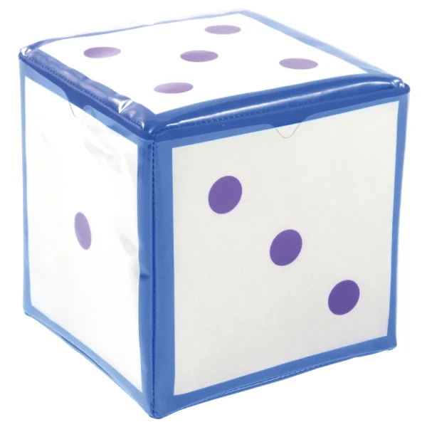 Cube avec poches bleu — Eduplay jeu pédagogique Maternelle