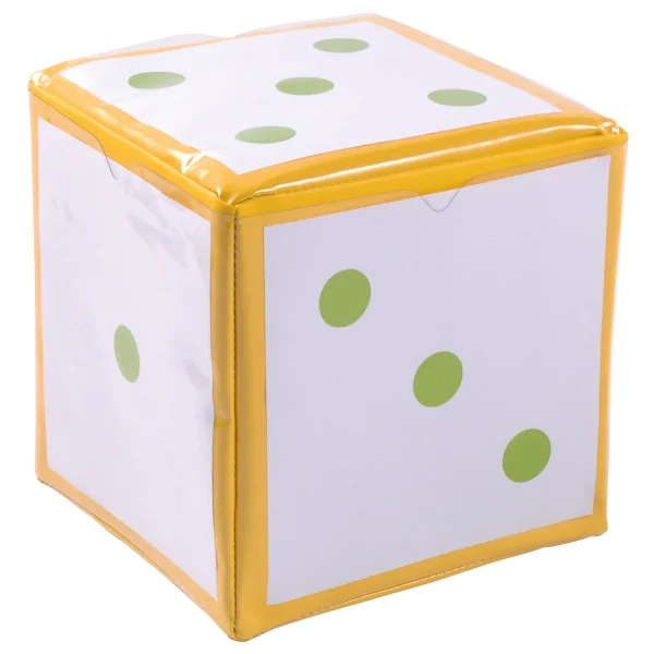 Cube à poches jaune — Eduplay jouet éducatif préscolaire
