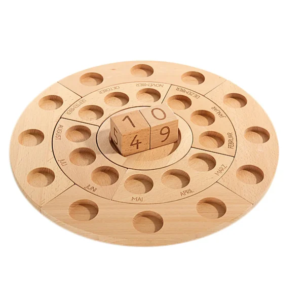 Tableau à compter et à placer Calendrier infini — Eduplay jeu éducatif maternelle
