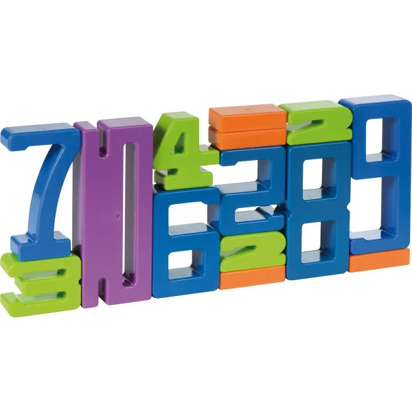 Blocs chiffres ensemble de 17 — Eduplay jouet pédagogique crèche