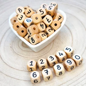Perles alphabet pour le développement du langage