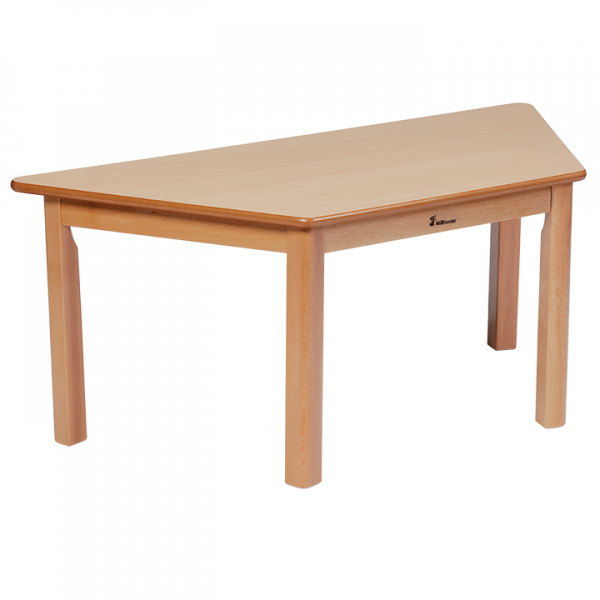 Millhouse table trapézoïdale pour enfant en hêtre